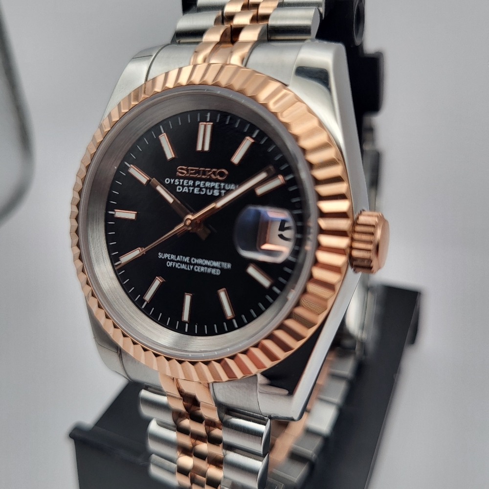 New Custom 36mm SeikoMod Automatic Watch